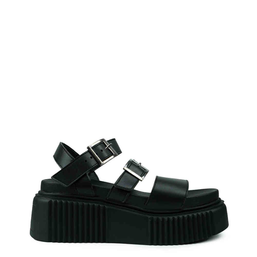 Altercore - Driada Vegan Sandales à plateforme - Noir Product image